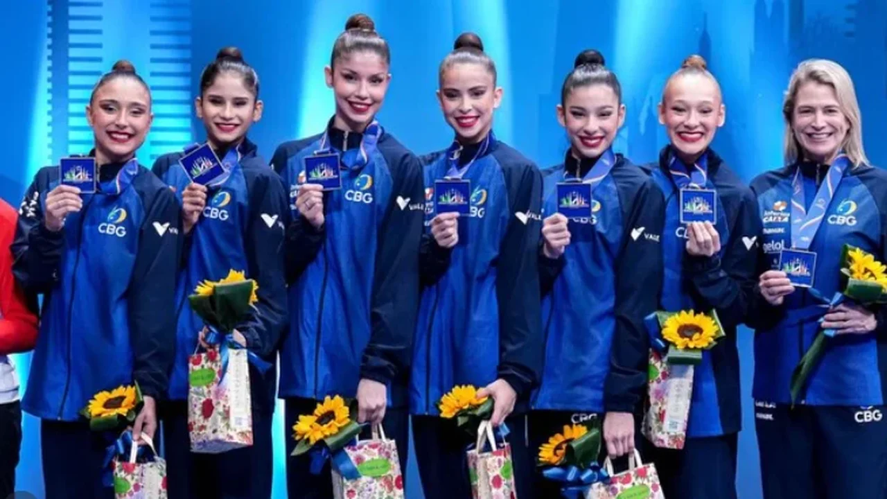 Copa do Mundo de Ginástica Rítmica: Brasil conquista medalha em Milão