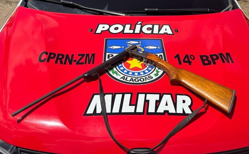Polícia Militar de Alagoas apreende 24 armas de fogo em uma semana