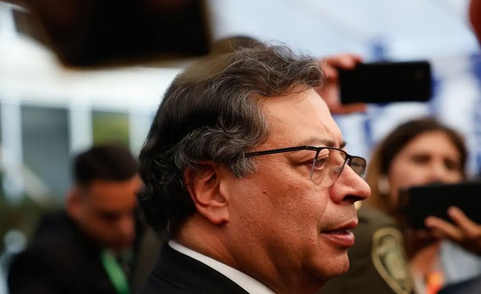 Presidente da Colômbia Gustavo Petro
