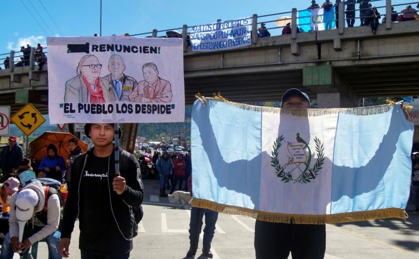 Guatemala completa uma semana de protestos e procuradora-geral exige fim dos bloqueios nas estradas 