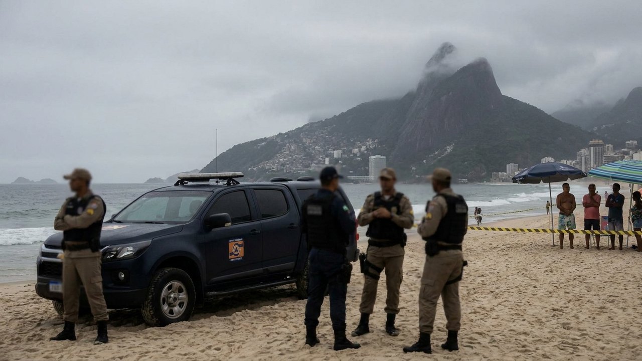Família reconhece corpo de adolescente goiano desaparecido no mar em Copacabana