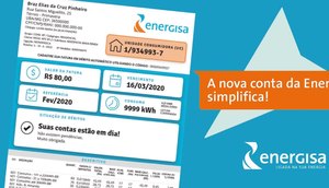 NOVA CONTA ENERGIA / Foto: ENERGISA