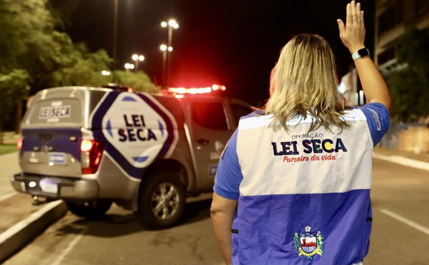 Operação Lei Seca prende 8 condutores que dirigiam sob efeito de álcool em Maceió e Arapiraca