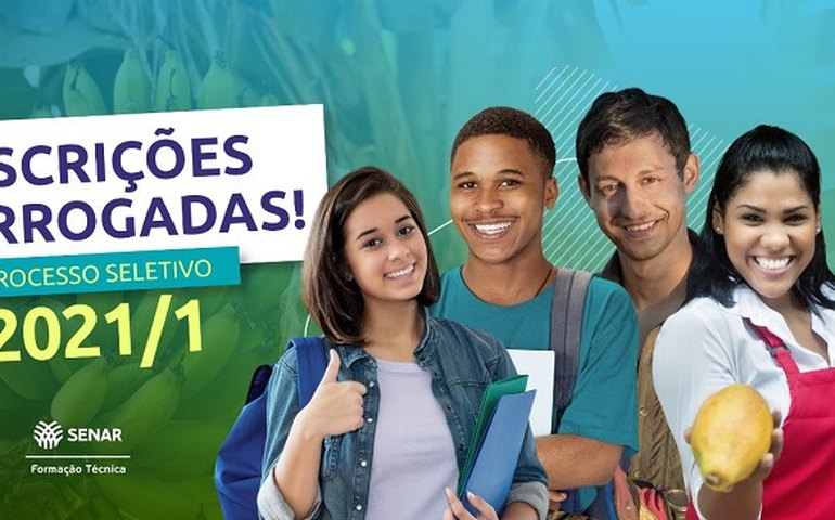 Senar prorroga período de inscrições para Curso Técnico em Fruticultura