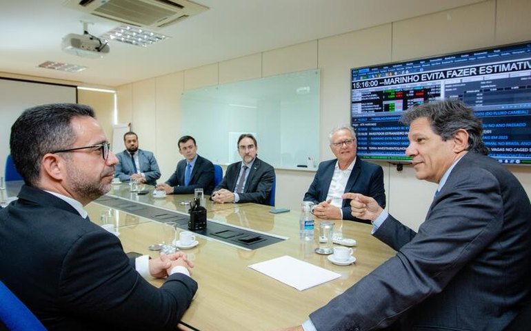 Paulo se reúne com Haddad: “Alagoas precisa voltar ao orçamento federal”