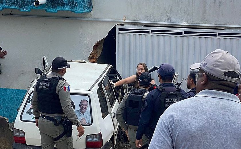 Acidente fatal em Mata Grande: motorista morre após carro desgovernado colidir com muro