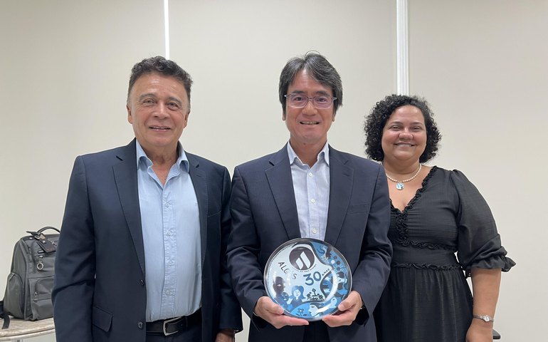 Algás recebe CEO da Mitsui e trata sobre perspectiva de mercado em Alagoas
