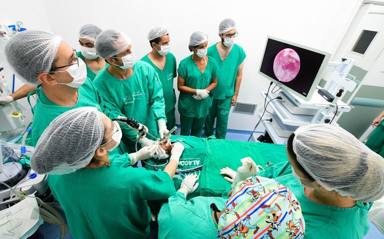 Bebê que passou por cirurgia através do Projeto Respirar tem ótima recuperação