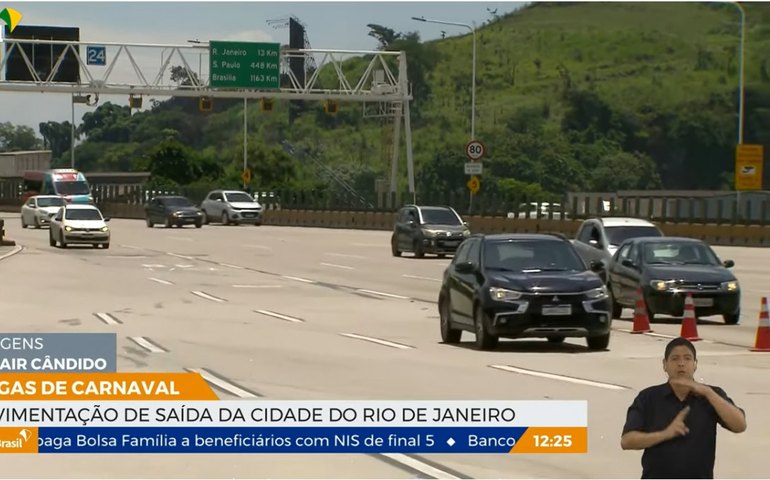 1,9 milhão de carros devem passar pela Rio-Niterói até dia 27
