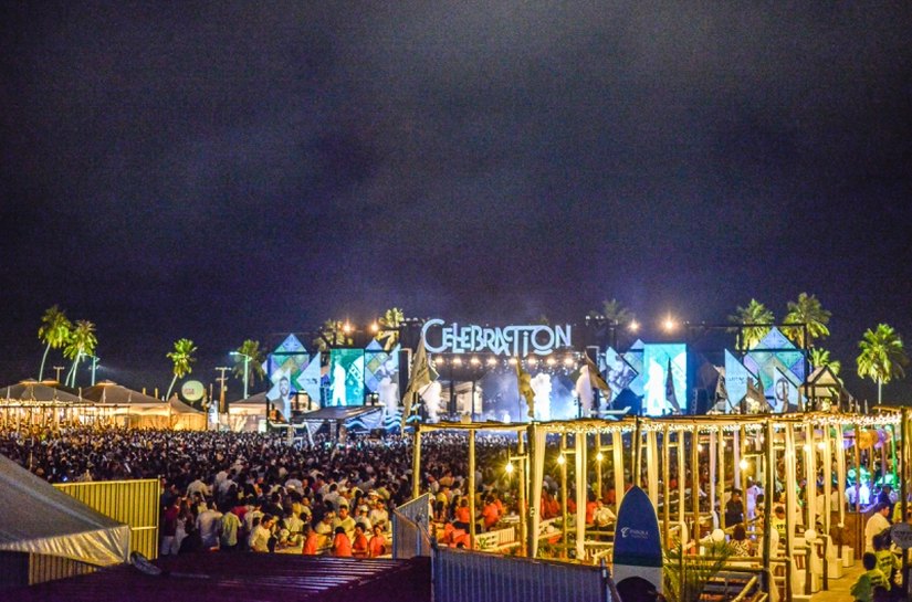 Réveillon Celebration agita virada de ano em Maceió até o amanhecer do dia