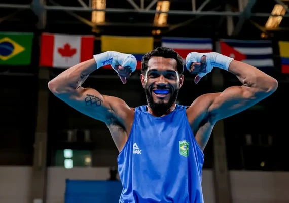 Luiz Oliveira vence na 1ª luta do Brasil no Pré-Olímpico de Boxe