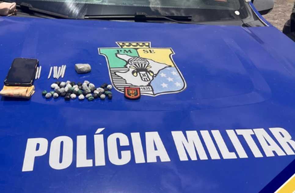 policia militar drogas / Foto: Reprodução: Foto SSP