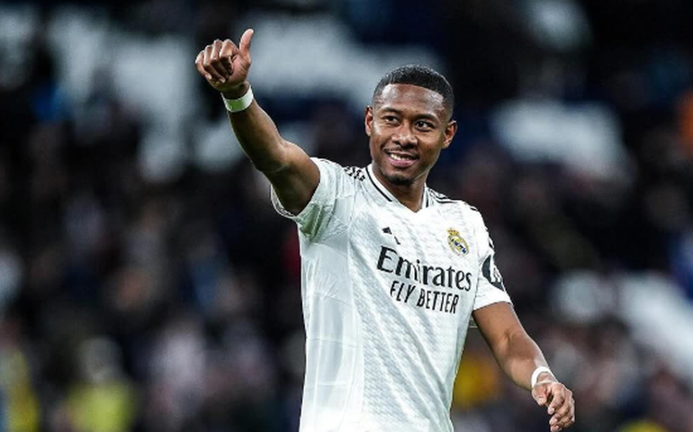 Alaba tem lesão na perna esquerda constatada e pode desfalcar Real Madrid por três semanas