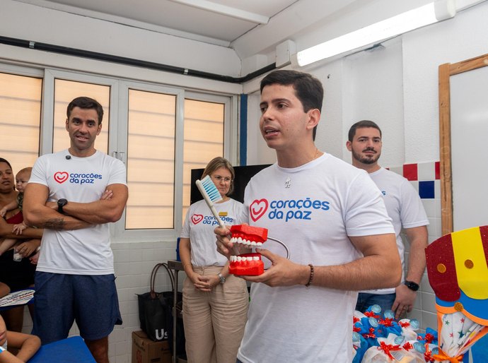 Corações da Paz nas Escolas retoma atividades no próximo sábado (28)