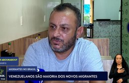 Venezuelanos são maioria dos novos migrantes no Brasil