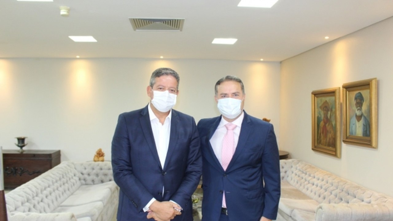 Governador recebe presidente da Câmara Arthur Lira e defende trabalho integrado