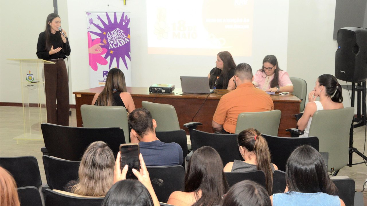 Rede de Atenção às Violências capacita profissionais durante o Maio Laranja