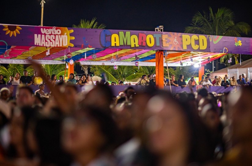 Estrutura inclusiva garante participação de pessoas com deficiência no Verão Massayó