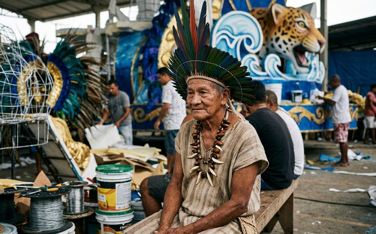 Pajé da Ilha de Marajó será enredo da Beija-Flor