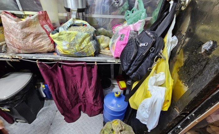 Diversas irregularidades sanitárias foram encontradas no estabelecimento