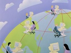 Mundo conectado na Internet