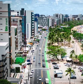 Faixa Verde da orla marítima de Maceió garante segurança e mobilidade