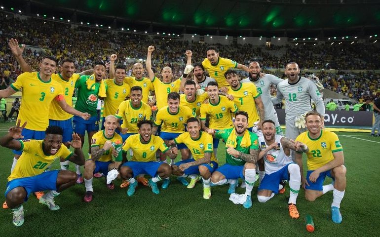 Brasil permanece em terceiro no ranking de seleções da Fifa