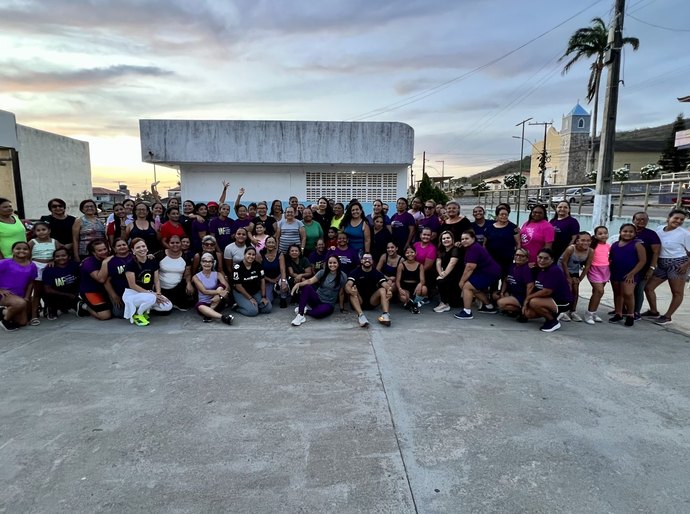 Academia da Saúde promove aulão pré- Carnaval em Palmeira