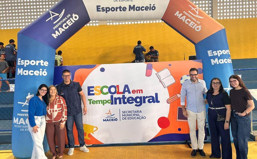 Esporte e Educação de Maceió lançam projeto Contraturno Campeão para alunos do tempo integral