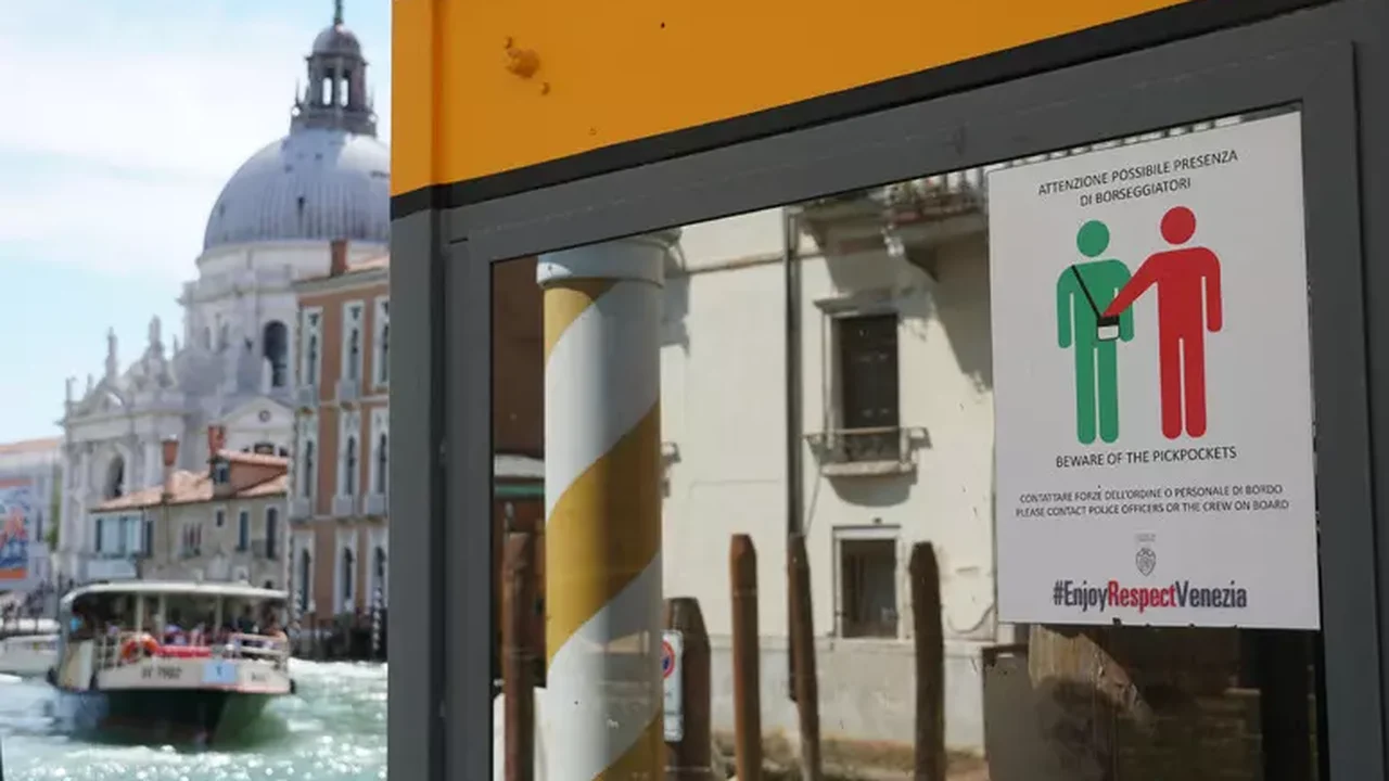 Youtuber ataca 'pickpockets' em Veneza e irrita autoridades