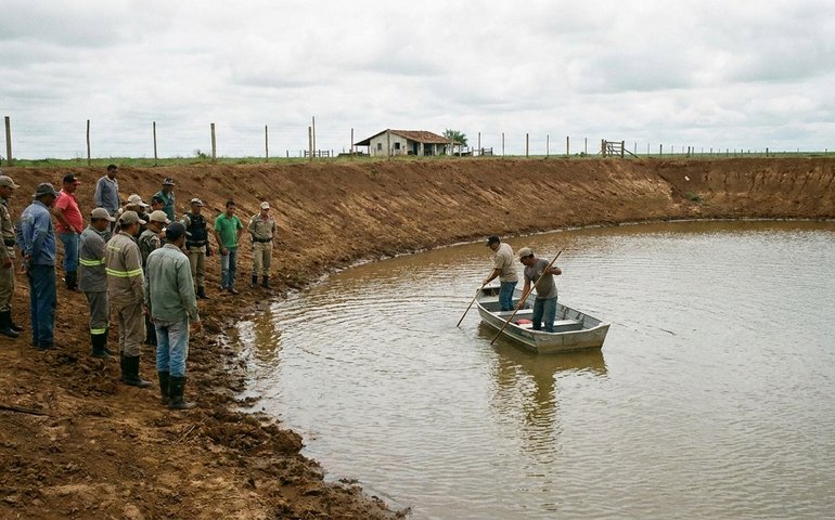 Bebê desaparece em fazenda de Goiás; buscas se concentram em represa próxima à casa