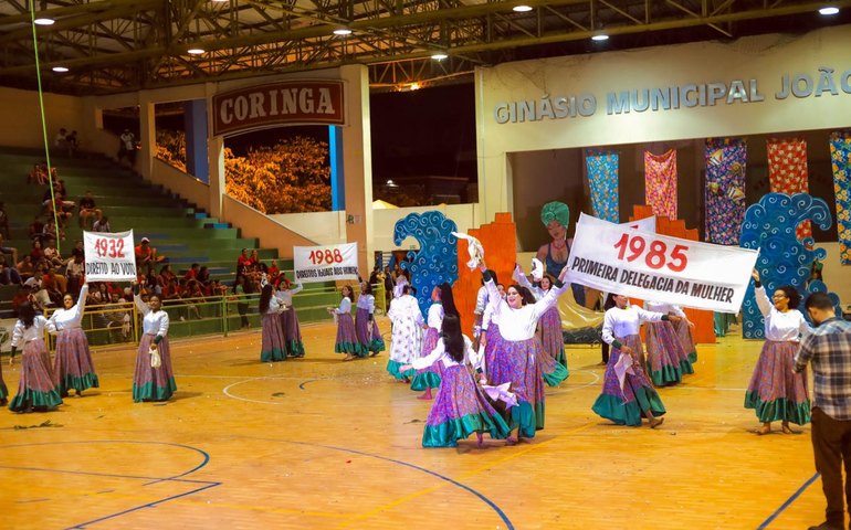 Primeiro dia das finais do Circuito de Quadrilhas Estilizadas agita Ginásio João Paulo II