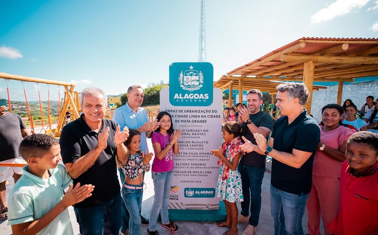 Em Mata Grande, Paulo Dantas anuncia mais uma etapa do Programa Alagoas Ponta a Ponta