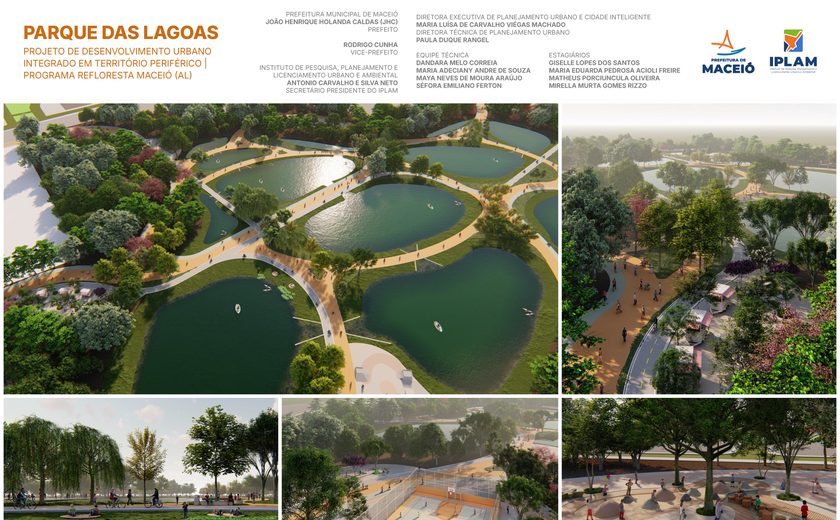 Projeto Parque das Lagoas coloca Maceió entre as finalistas do Mapa de Iniciativas Urbanas
