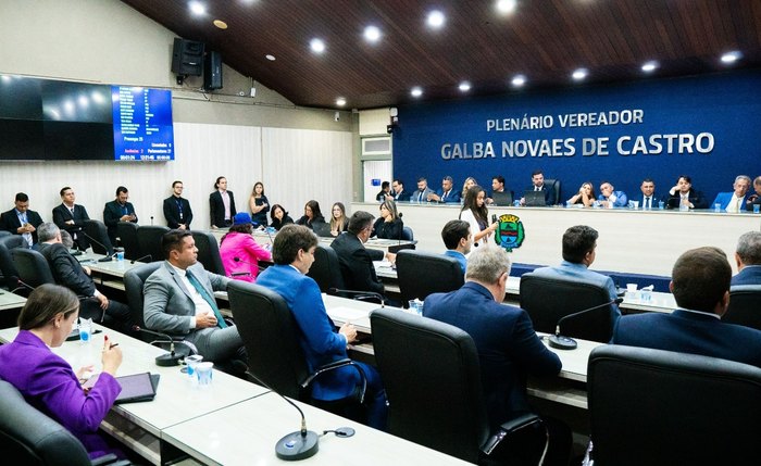 Sessão de bertura do ano Legislativo na Câmara de Maceió