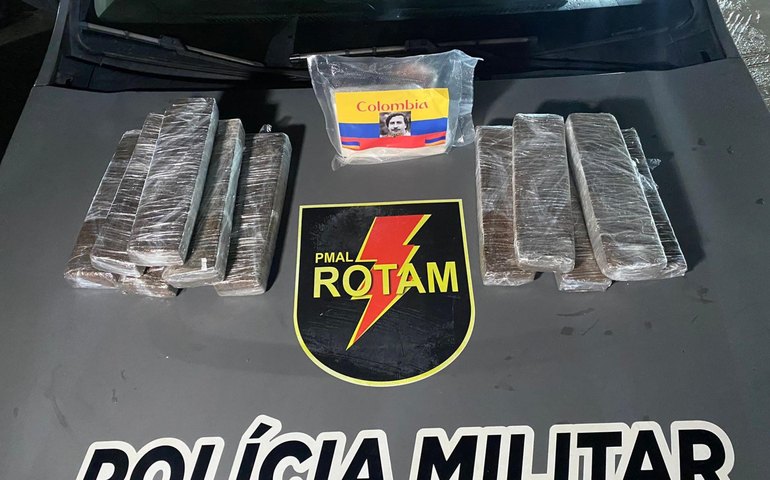 PM apreende mais de 10 quilos de drogas dentro de caixa térmica na Ponta Grossa