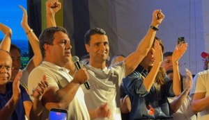 Bebeto Barros reafirma apoio a JHC durante caminhada em Girau do Ponciano
