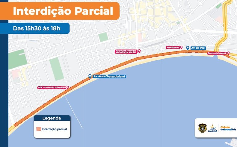 Corrida modifica trajeto de linhas de ônibus, neste sábado (19), em Jaraguá