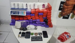 Três pessoas são presas com 20 kg de maconha na Zona de Expansão de Aracaju
