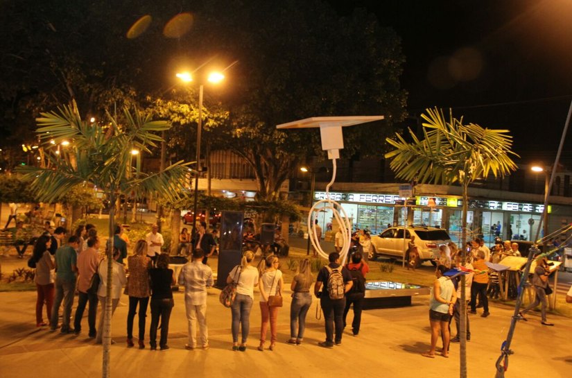 Arapiraca: Fábrica de Sonhos inaugura “Estação Celular Solar”