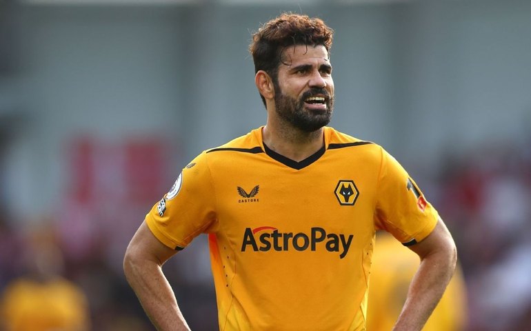 Com 1 gol em 25 jogos, Diego Costa não renovará com Wolverhampton e fica livre no mercado