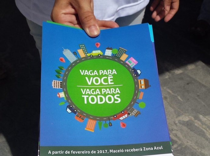 Fase educativa para implantação da Zona Azul em Maceió começa no dia 3