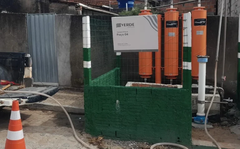 Verde Alagoas realiza manutenção programada em poços de Tanque d’Arca e Feliz Deserto