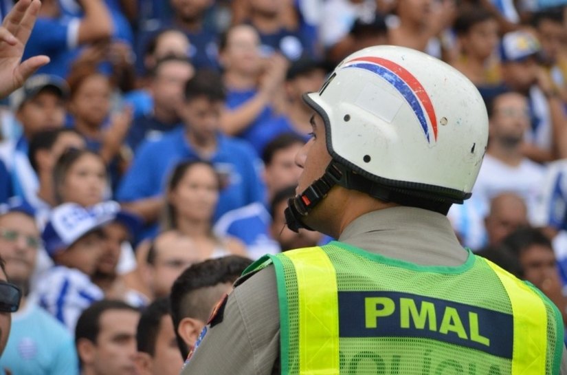 PM define esquema de segurança para clássico entre CSA e CRB no Rei Pelé