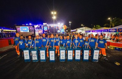 Autarquia de Limpeza Urbana contribui na organização do São João de Maceió