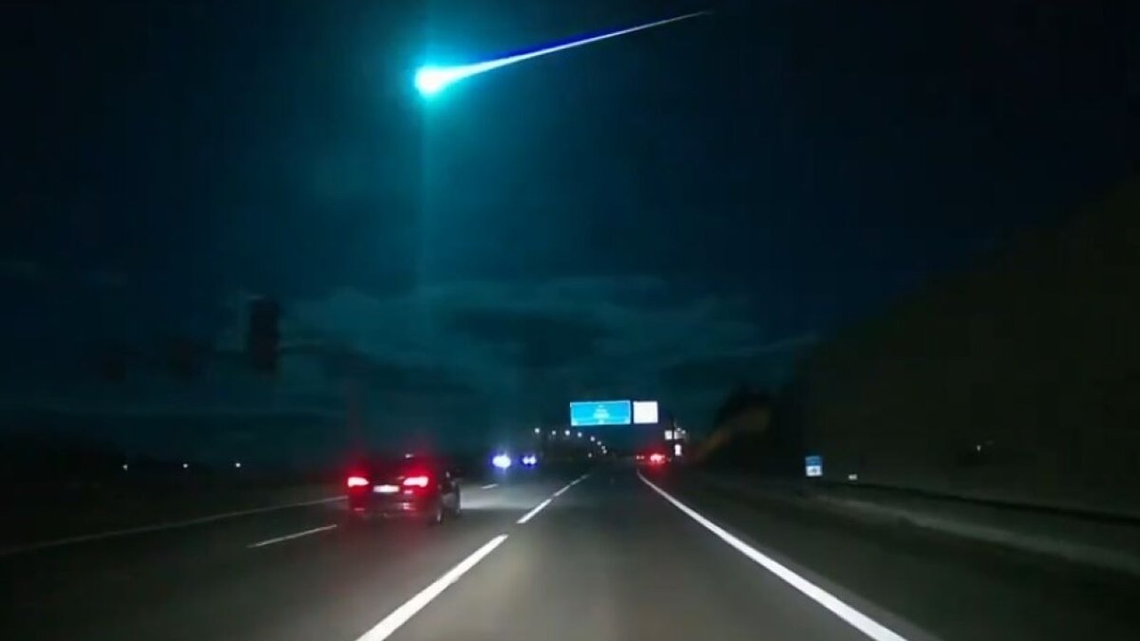 Noite virou dia na Europa: saiba o que a cor de um meteoro pode explicar sobre ele
