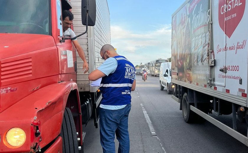 Secretaria da Fazenda intensifica fiscalização de mercadorias nos postos fiscais do Estado