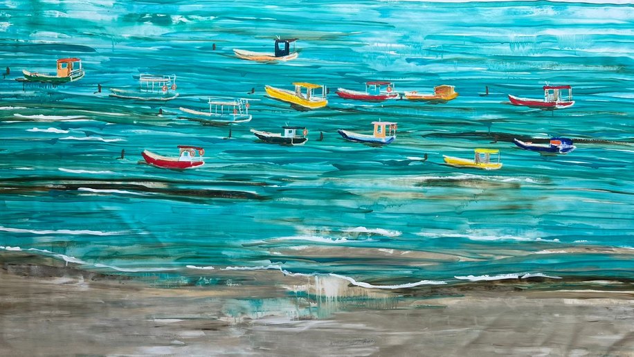 Simone Freitas apresenta nova exposição “Entre o mar e o sertão, tem o mangue” no Complexo Cultural do Teatro Deodoro