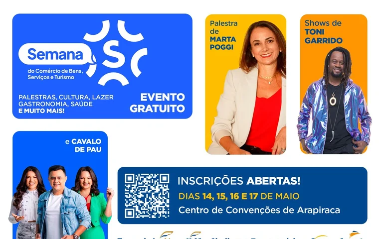 Com programação gratuita e diversificada, Semana S vai movimentar Arapiraca