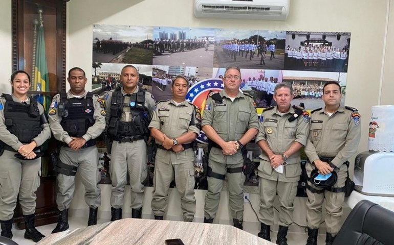 Comandante Geral recebe guarnições que resgataram idosos em situação de risco